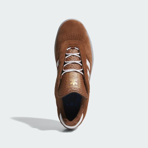 Shop Adidas Puig Baskets d''Occasion Marron/Blanc Nuage/Doré Métallique JQ1122