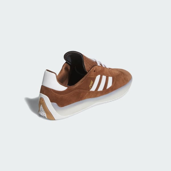 Details for Adidas Puig Sneakers Bekas Coklat/Putih Awan/Emas Metalik JQ1122