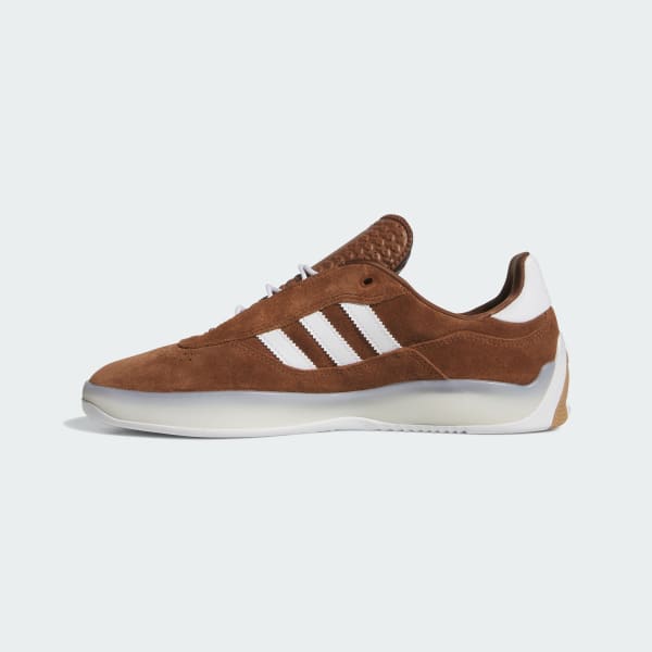 Sizing Adidas Puig Sneakers Bekas Coklat/Putih Awan/Emas Metalik JQ1122