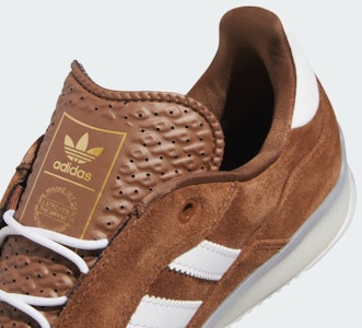 Adidas Puig Sneakers Bekas Coklat/Putih Awan/Emas Metalik JQ1122 2