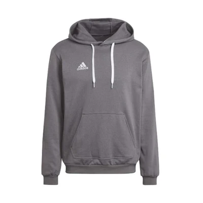 adidas Pullover Hoodie Letter Print Team Gray Long Sleeve HB0578