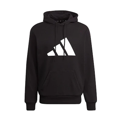 adidas Pullover Hoodie with Logo - Black H39801