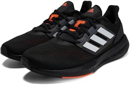 adidas Pure Boost 22 防滑耐磨透氣 跑步鞋 黑色 Lookbook adidas Pure Boost 22 防滑耐磨透氣 跑步鞋 黑色