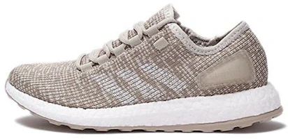 adidas Pure Boost Cream-Coloured White Shoes 'Light White' S82099 adidas Pure Boost Cream-Coloured White Shoes 'Light White' S82099