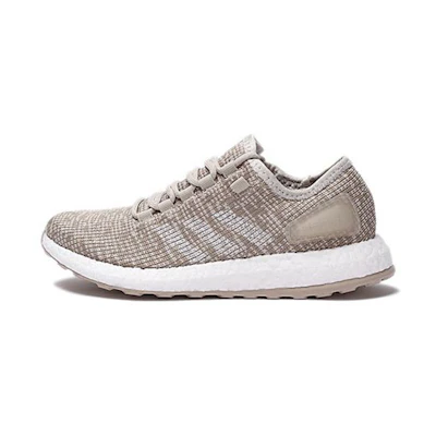 adidas Pure Boost Cream-Coloured White Shoes 'Light White'