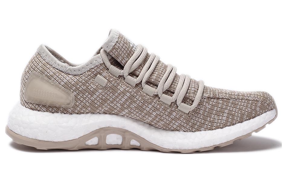 adidas Pure Boost Cream-Coloured White Shoes 'Light White' 圖 2
