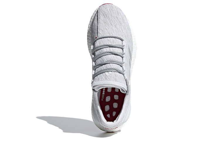 Purchase adidas Pure Boost Ltd 輕便 低幫 跑步鞋 男女同款 灰白紅