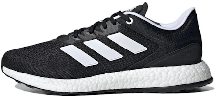 adidas Pureboost Q2 Cozy Breathable Black White GX4705 adidas Pureboost Q2 Cozy Breathable Black White GX4705