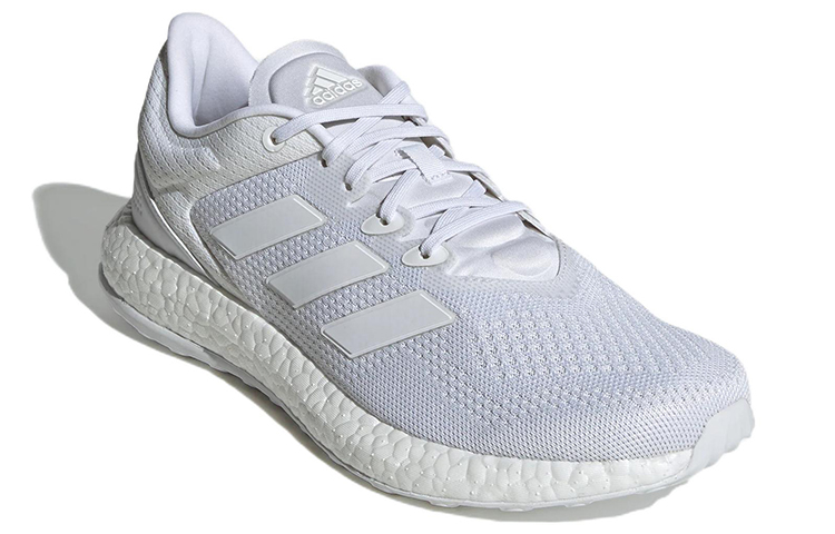 Lookbook adidas Pure Boost Q2 透氣 低筒 跑步鞋 男女款 白色 舒適