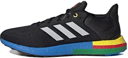 adidas Pureboost 21 'Black Blue Green Yellow Red' GY5103 adidas Pureboost 21 'Black Blue Green Yellow Red' GY5103