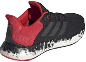 adidas PureBoost 21 'Hitam Merah Menyala' GV7702 Shop adidas PureBoost 21 'Hitam Merah Menyala' GV7702