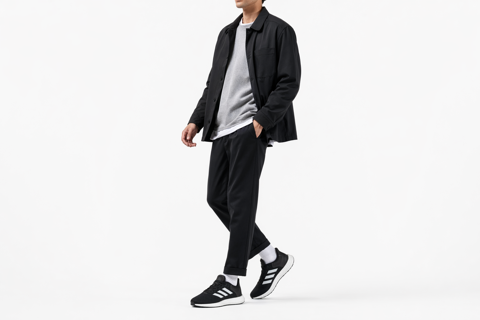 Order adidas Pure Boost 21 低筒 跑步鞋 男女款 黑白