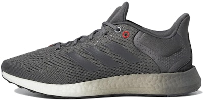 adidas PureBoost 21 'Grey Vivid Red' GZ1530 adidas PureBoost 21 'Grey Vivid Red' GZ1530