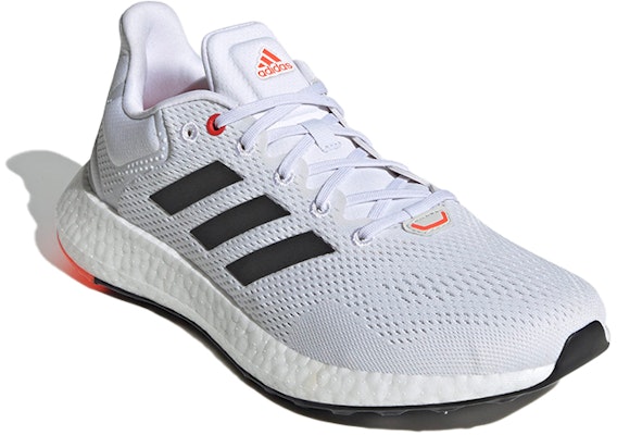 adidas PureBoost 21 'Putih Solar Merah' GY5099 Lookbook adidas PureBoost 21 'Putih Solar Merah' GY5099
