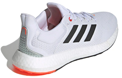 adidas PureBoost 21 'White Solar Red' GY5099