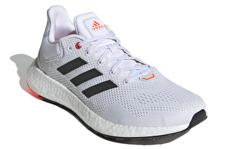 Shop adidas PureBoost 21 '白色太陽紅' GY5099