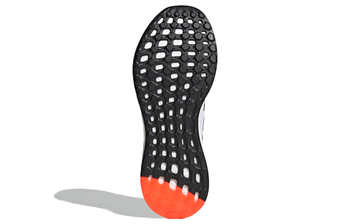 adidas PureBoost 21 'White Solar Red' GY5099