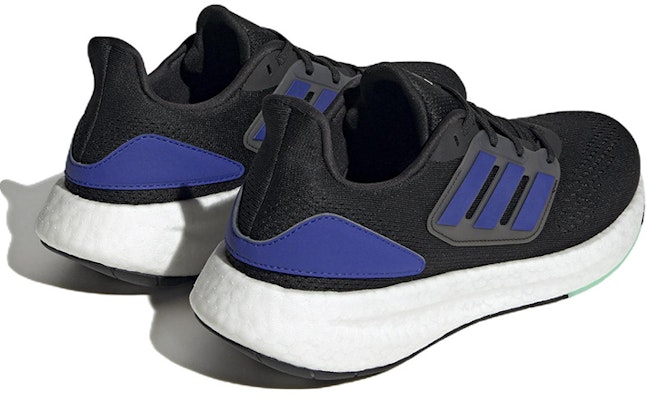 adidas PureBoost 22 'Black Lucid Blue' HQ8584 Shop adidas PureBoost 22 'Black Lucid Blue' HQ8584