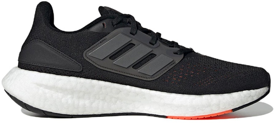 adidas PureBoost 22 'Black Semi Orange' HQ7211 Order adidas PureBoost 22 'Black Semi Orange' HQ7211
