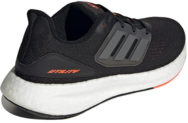 adidas PureBoost 22 'Black Semi Orange' HQ7211 Shop adidas PureBoost 22 'Black Semi Orange' HQ7211