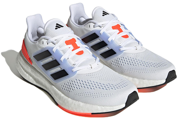 Shop adidas PureBoost 22 ''Blauwe Dageraad Solar Rood'' HQ8589