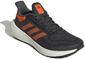 Shop adidas Pure Boost 22 輕便耐磨防滑 低筒 慢跑鞋 灰橙