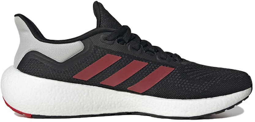 adidas Pureboost 22 防滑耐磨 低筒 跑步鞋 男款 黒紅 Order adidas Pureboost 22 防滑耐磨 低筒 跑步鞋 男款 黒紅
