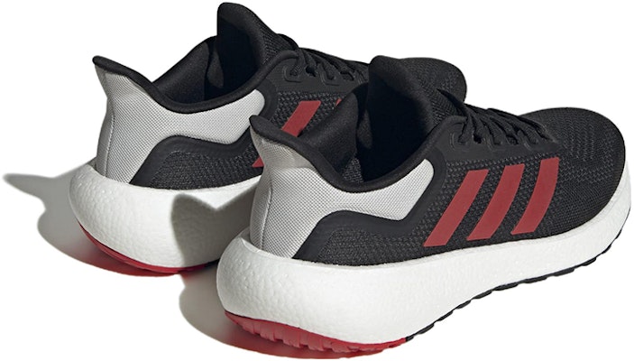 adidas Pureboost 22 'Hitam Merah Inti' HP9014 Shop adidas Pureboost 22 'Hitam Merah Inti' HP9014