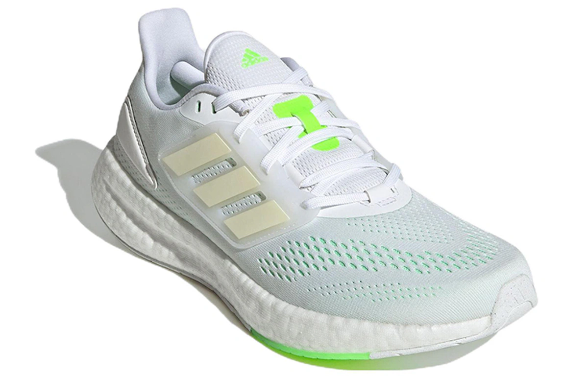 adidas PureBoost 22 'White Beam Green' GZ5175
