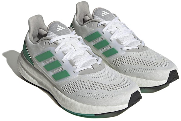 adidas PureBoost 22 'White Court Green' HQ8588 Lookbook adidas PureBoost 22 'White Court Green' HQ8588