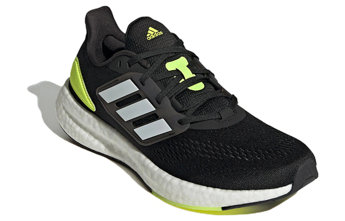 adidas PureBoost 22 'White Solar Yellow' HQ1449