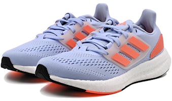 adidas Pureboost 22 防滑耐磨輕便 低筒 跑步鞋 男女款 灰藍 Lookbook adidas Pureboost 22 防滑耐磨輕便 低筒 跑步鞋 男女款 灰藍