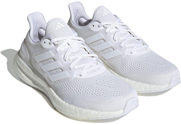 adidas PureBoost 23 'Core White' IF8064 Lookbook adidas PureBoost 23 'Core White' IF8064