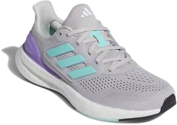 adidas Pureboost 23 舒適運動 防滑耐磨 低筒 跑步鞋 男女款 灰色 Lookbook adidas Pureboost 23 舒適運動 防滑耐磨 低筒 跑步鞋 男女款 灰色