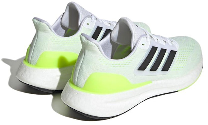 adidas PureBoost 23 'Putih Lucid Lemon' IF2379 Shop adidas PureBoost 23 'Putih Lucid Lemon' IF2379