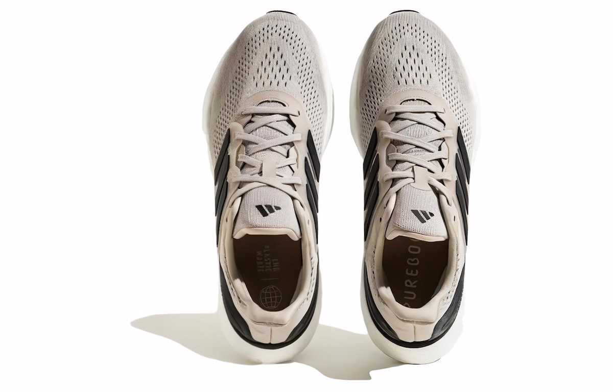 adidas Pureboost 23 Beige 'Comfort Versatile Shock-Absorbing Wear-Resistant Low Top Running Shoe' IF2368