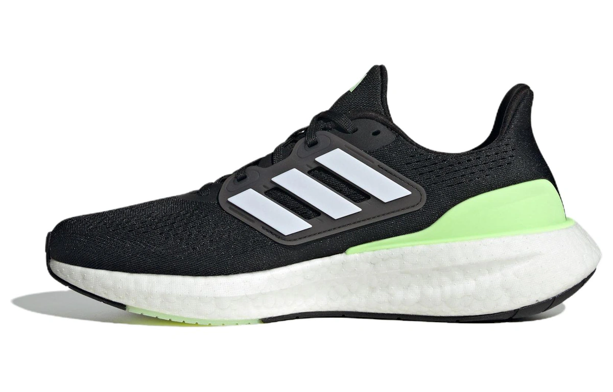 adidas PureBoost 23 Wide 'Black Green Spark' IF9657