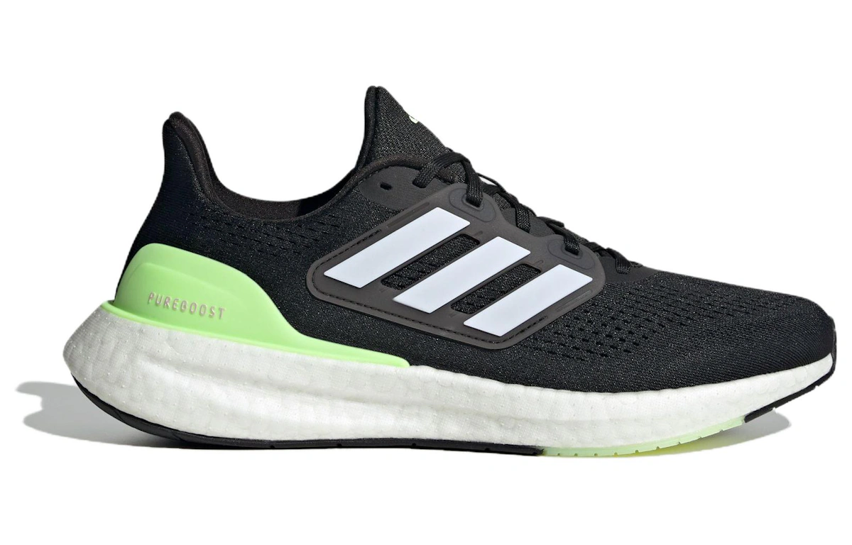 adidas PureBoost 23 Wide 'Black Green Spark' IF9657