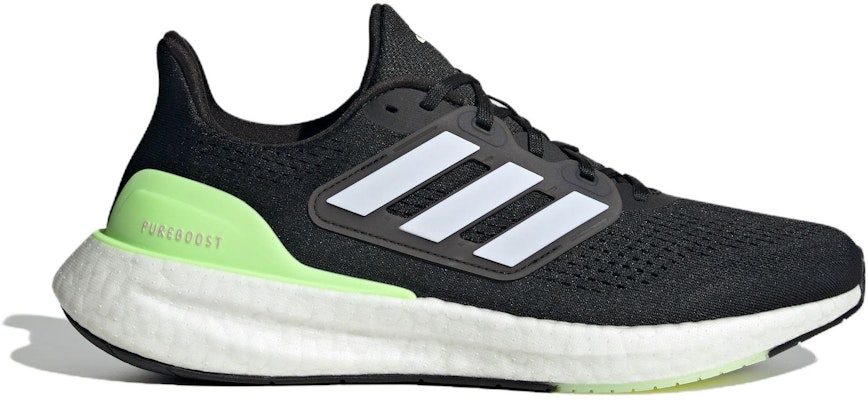 adidas PureBoost 23 Wide 'Hitam Hijau Bersinar' IF9657 Order adidas PureBoost 23 Wide 'Hitam Hijau Bersinar' IF9657