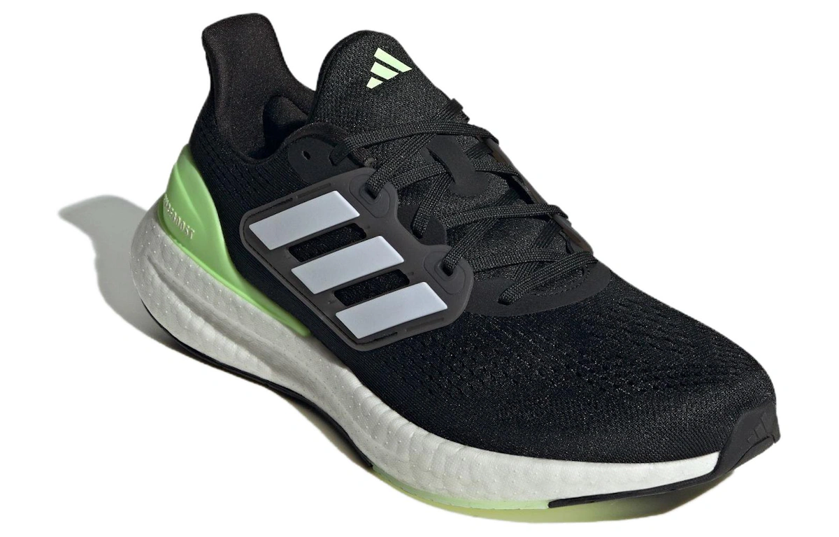 adidas PureBoost 23 Wide 'Black Green Spark' IF9657