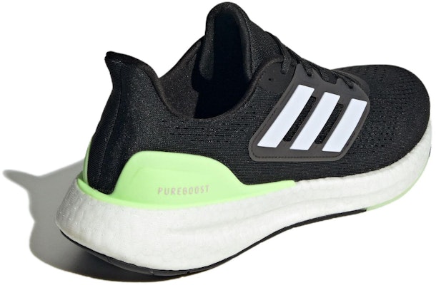 adidas PureBoost 23 Wide 'Black Green Spark' IF9657 Purchase adidas PureBoost 23 Wide 'Black Green Spark' IF9657