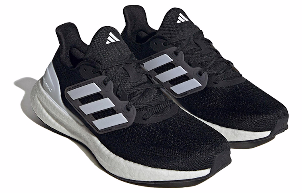 adidas PureBoost 23 Wide 'Black White' IF4839