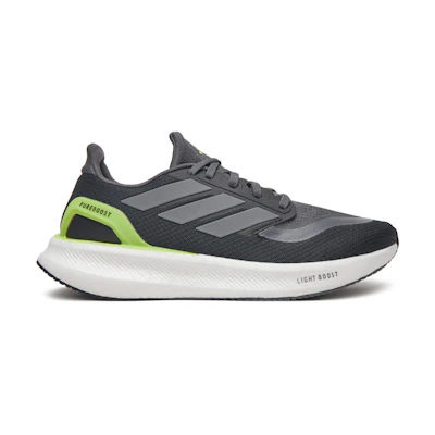 adidas PureBoost 5 'Black Iron Metallic Lime'