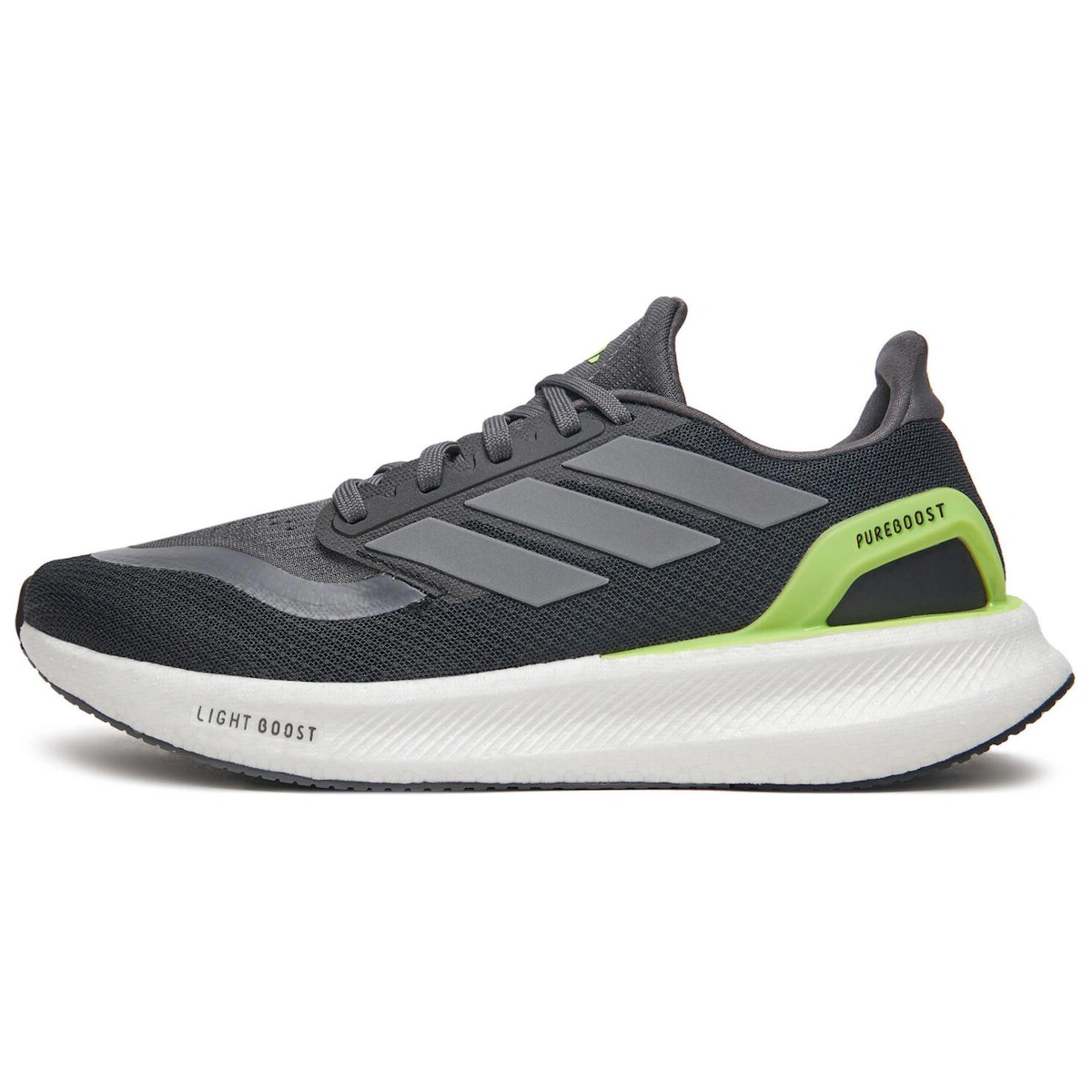 adidas PureBoost 5 'Black Iron Metallic Lime'