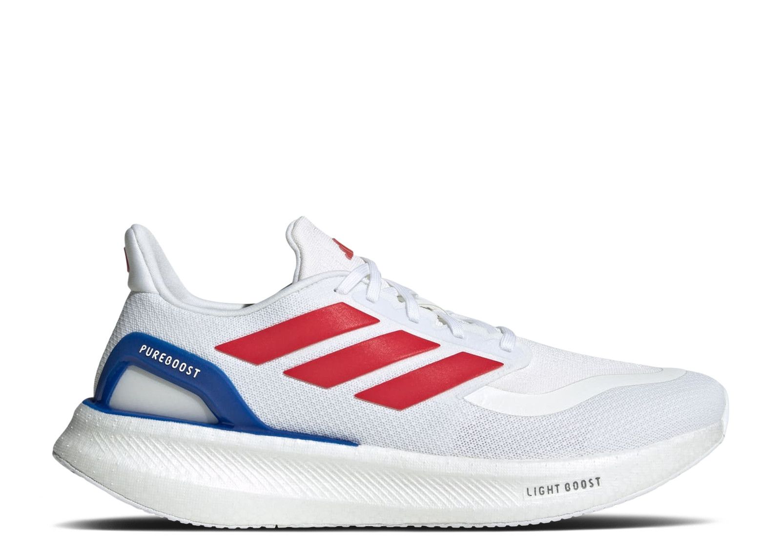 adidas Pureboost 5 'Cloud White Pure Ruby Royal Blue' JI0306