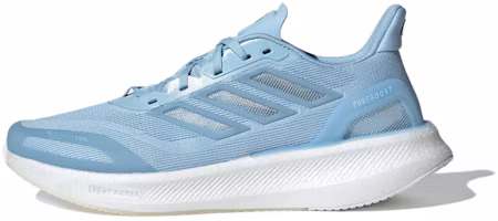 adidas PUREBOOST 5 Blue Comfortable Slip-Resistant Running Shoes JS5065 adidas PUREBOOST 5 Blue Comfortable Slip-Resistant Running Shoes JS5065