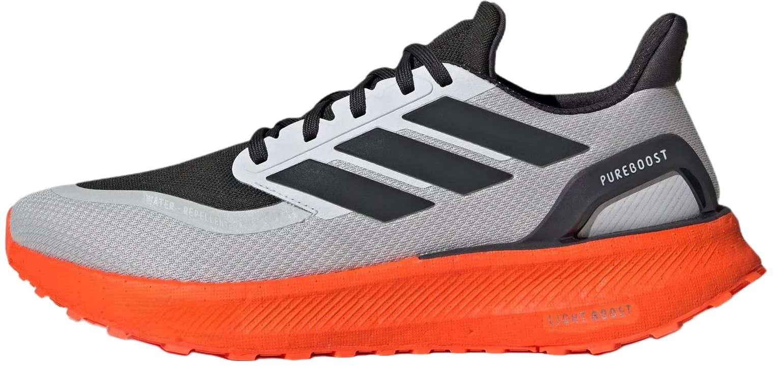 adidas-pureboost-5-grey-orange-running-shoes-comfortable-and-non-slip-jr-7681