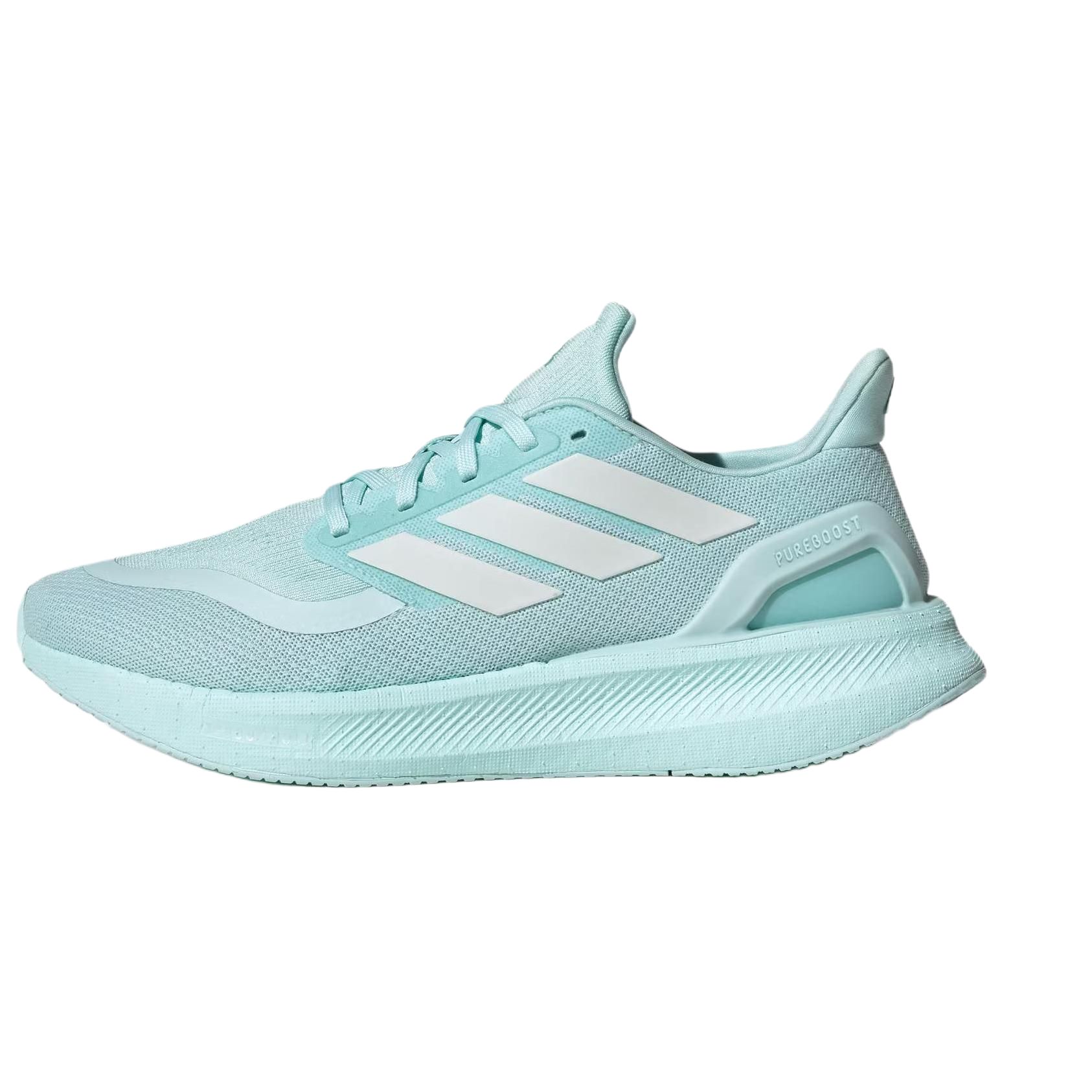 adidas PUREBOOST 5 Lightweight Running Shoes - Light Aqua Green JH7261