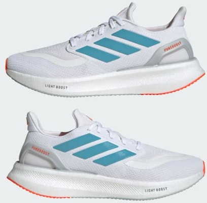 Adidas Pureboost 5 Running Shoes Cloud White/Preloved Ink/Impact Orange JH6443 Cheap Adidas Pureboost 5 Running Shoes Cloud White/Preloved Ink/Impact Orange JH6443