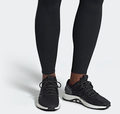 adidas PureBoost 'Black' EE4282 Details for adidas PureBoost 'Black' EE4282